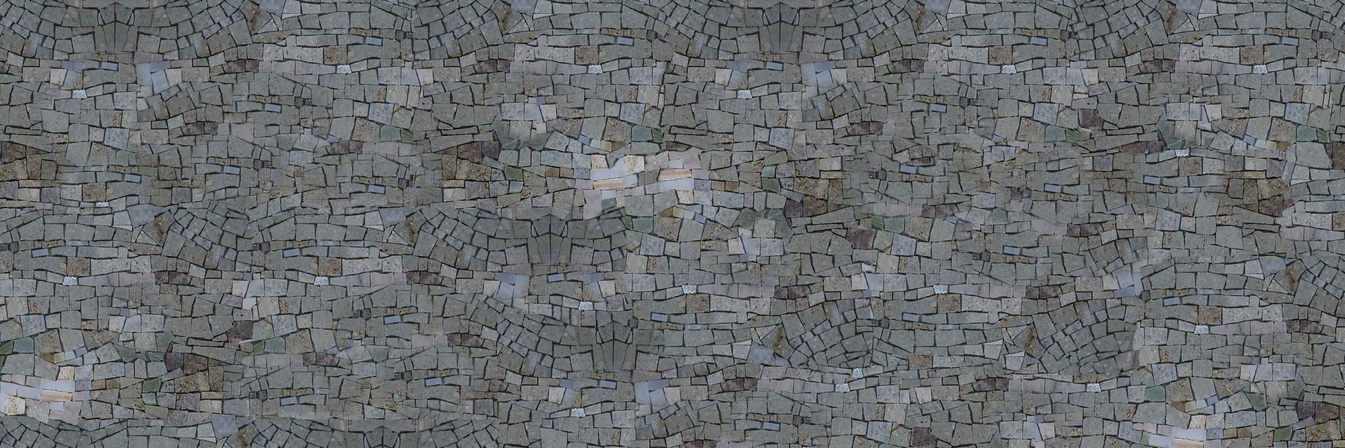 Hare Motif - Custom Made Mosaic Bunnies - Mesh Backing - Image 4