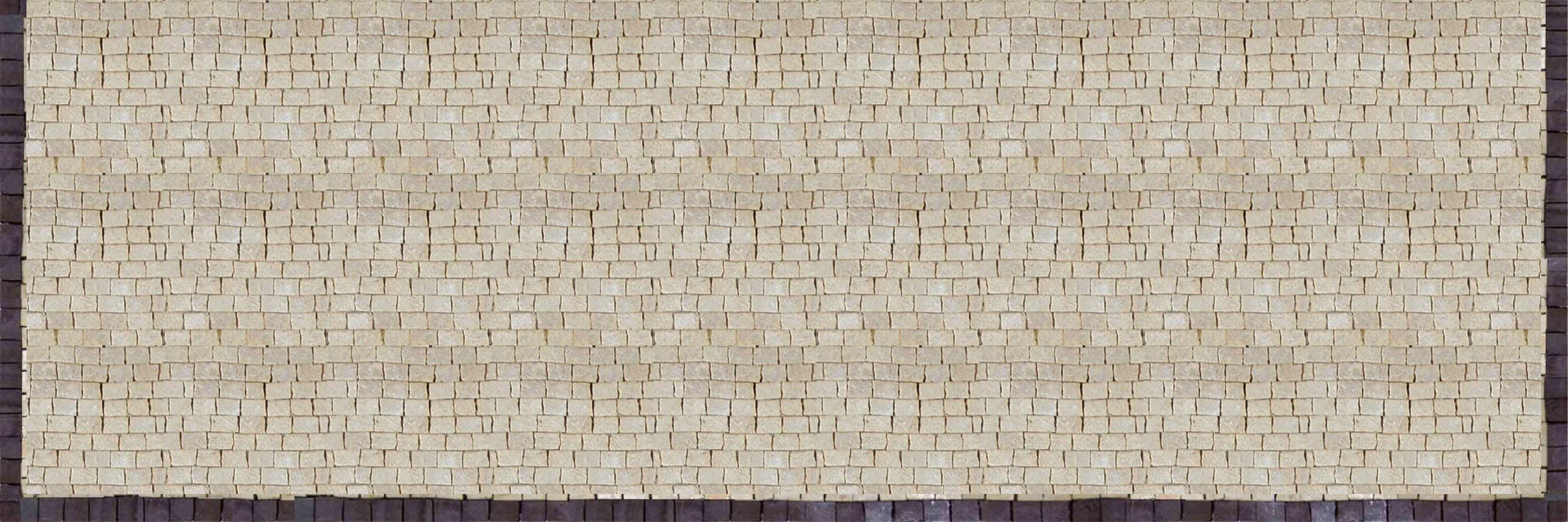 Floral Vine Border - Marble Powder Room Backsplash Mosaic Fireplace Luxury Natural Stone Decor - Mesh Backing - Image 4