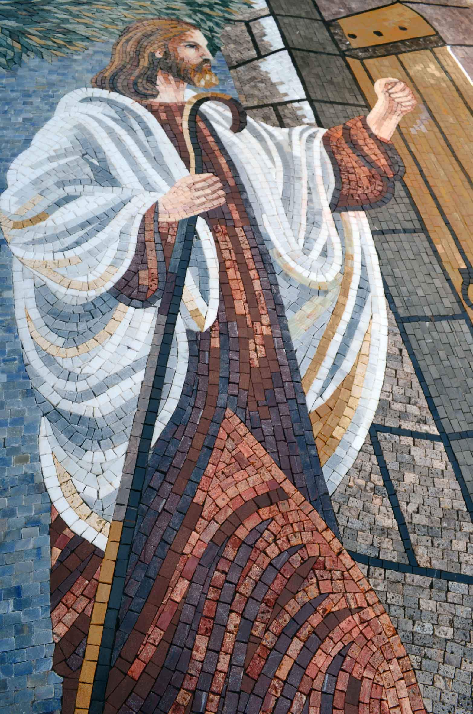 Christian Mosaic Icon - Jesus at the Door - Image 2