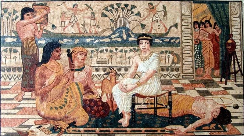 Hatshepsut Egyptian Mosaic Art