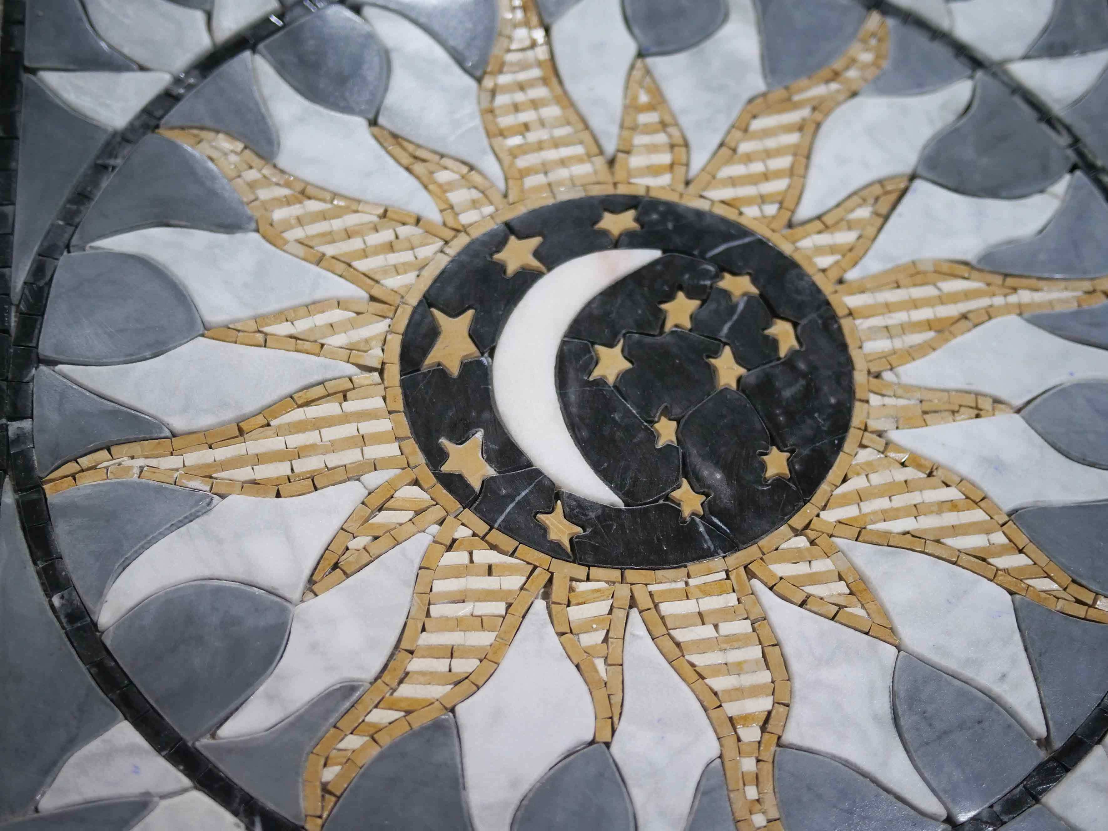 Sun & Moon - Mosaic Art - Image 2