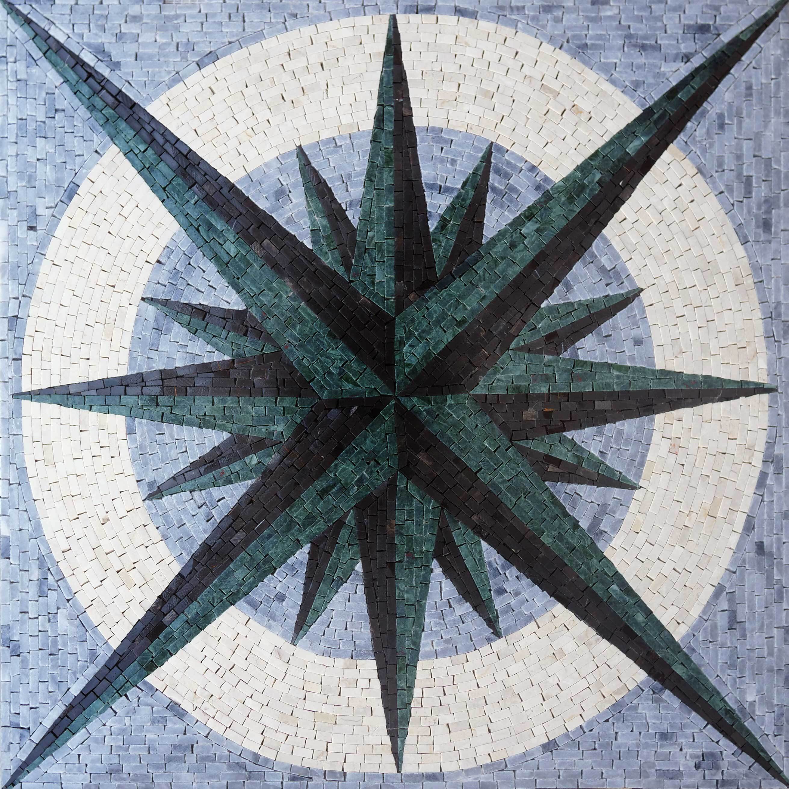 Thala - Compass Mosaic Design - Image 3