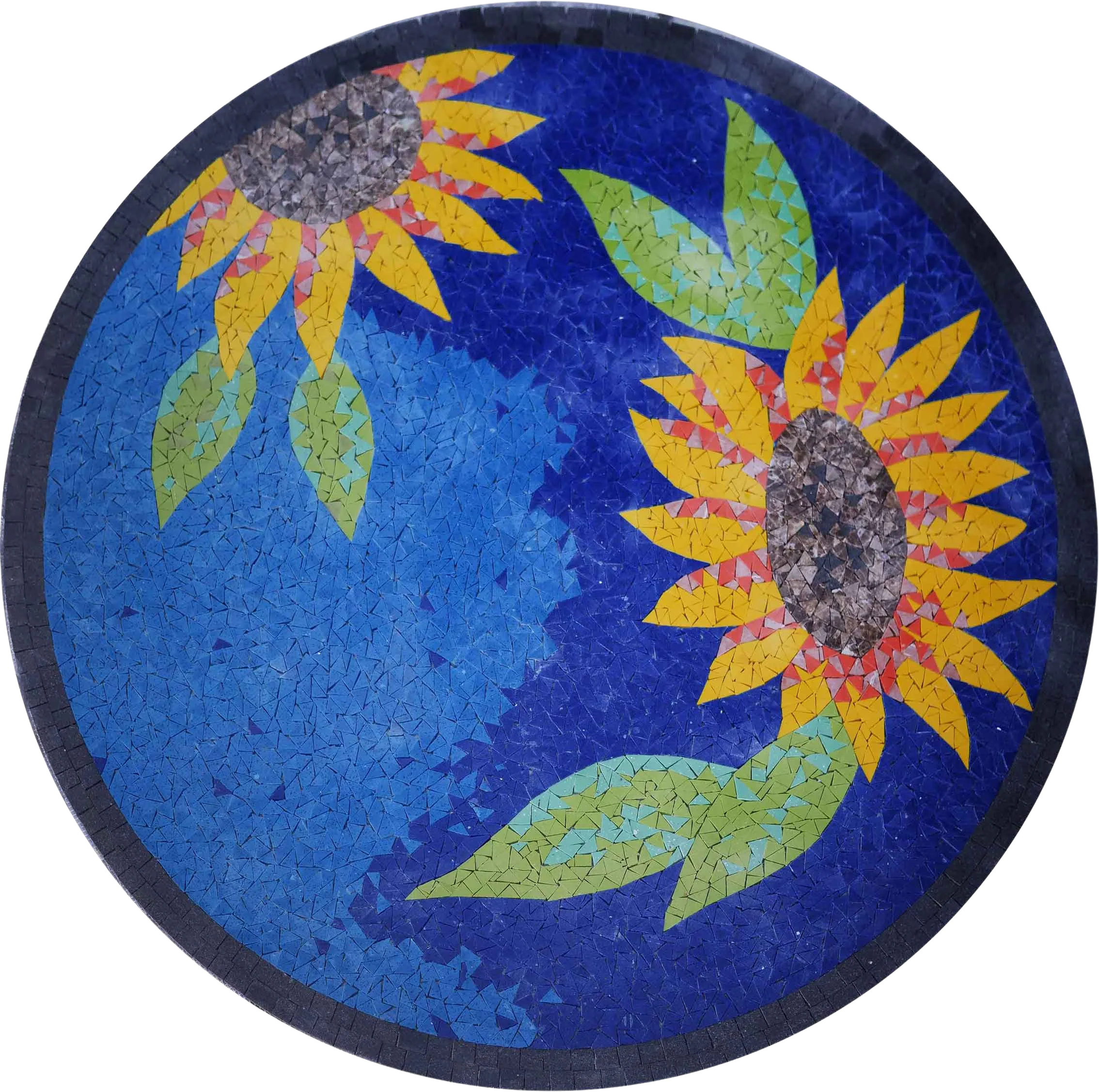 Sunflower Mosaic - Mosaic Medallion