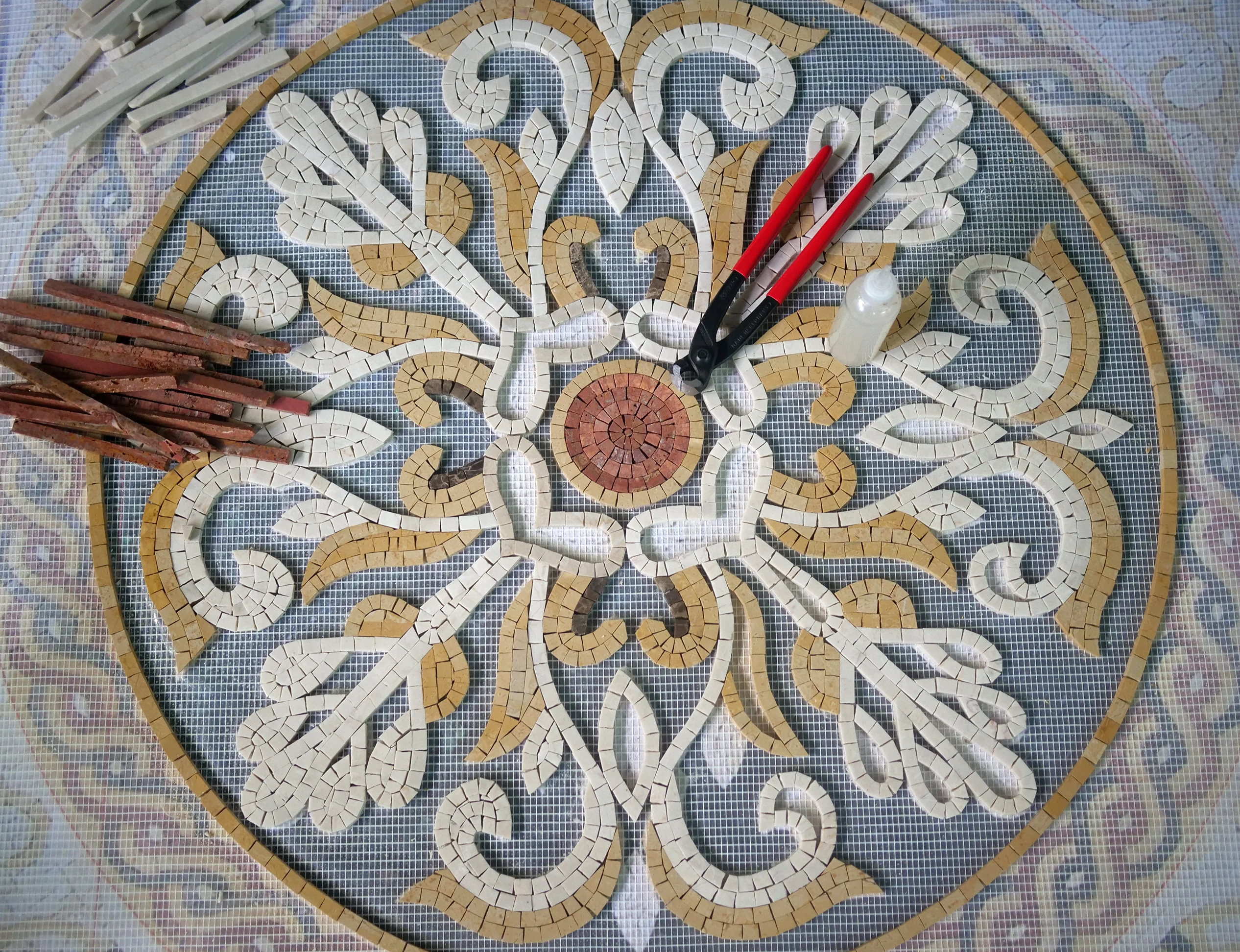 Millicent's Botanical Mosaic Artistry - Image 3
