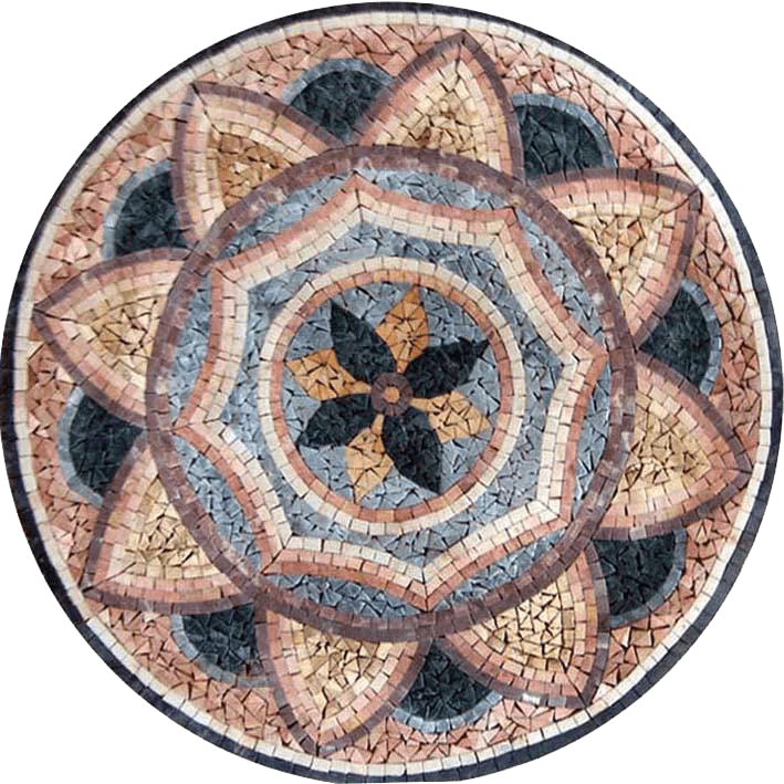 Floral Medallion - Azhar Mosaic