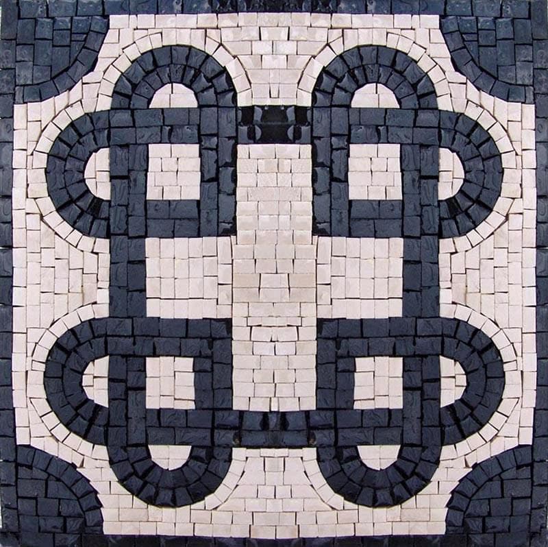 Geometric Mosaic Panel - Audrina