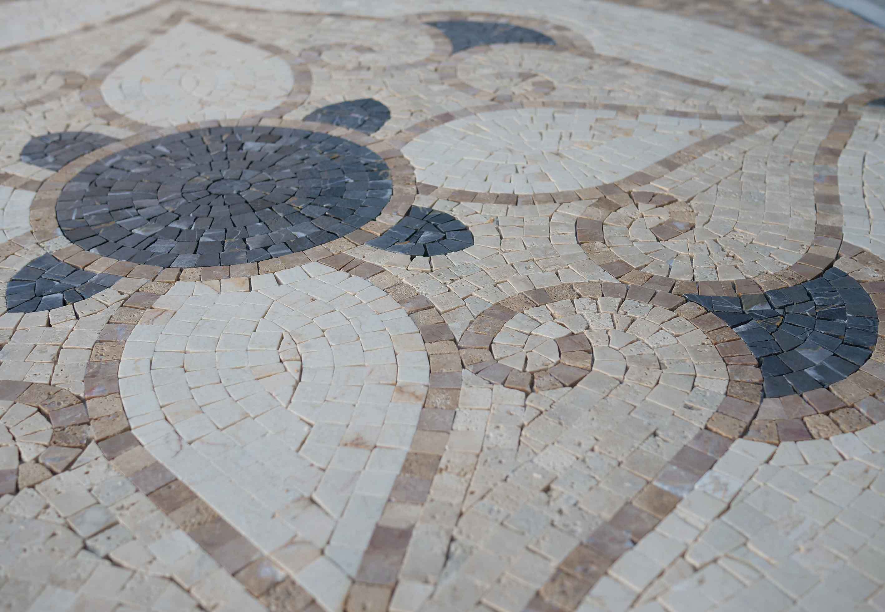 Geometric Mosaic Tile - Neutral Afya - Image 3