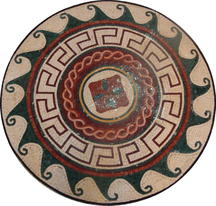 Greco-Roman Rondure - Venus Mosaic