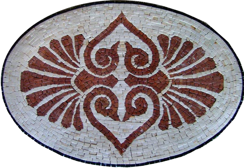 Oval Mosaic - Serenity