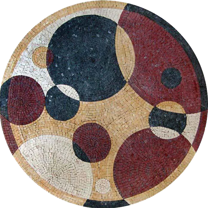 Round Modern Mosaic - Bolle