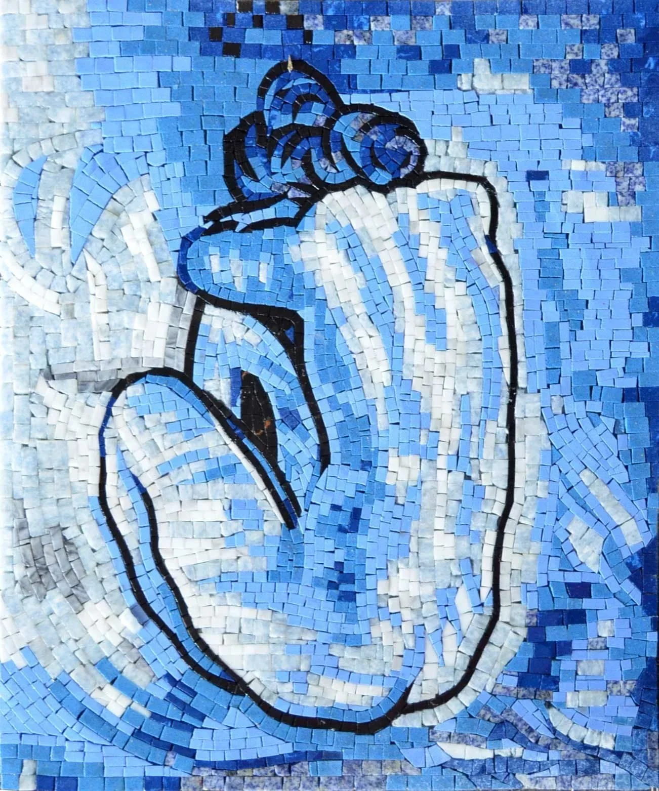 Pablo Picasso "Blues" - Mosaic Reproduction