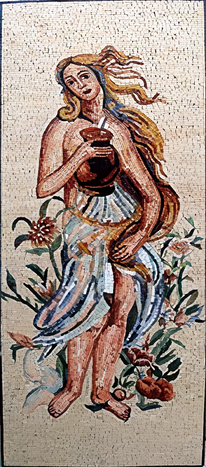 Woman Marble Mosaic - Image 3