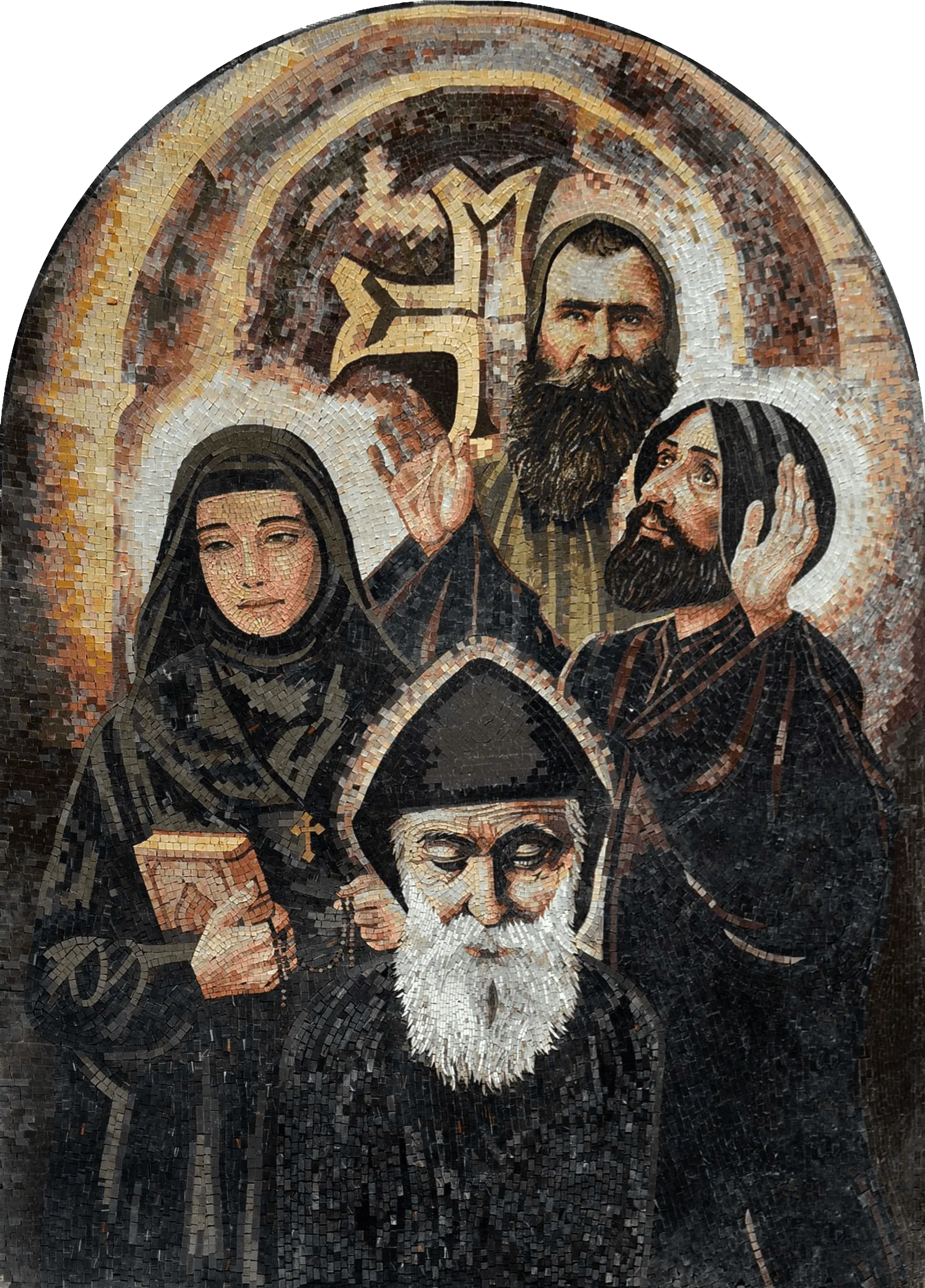 Christian Icon Mosaic Wall Art