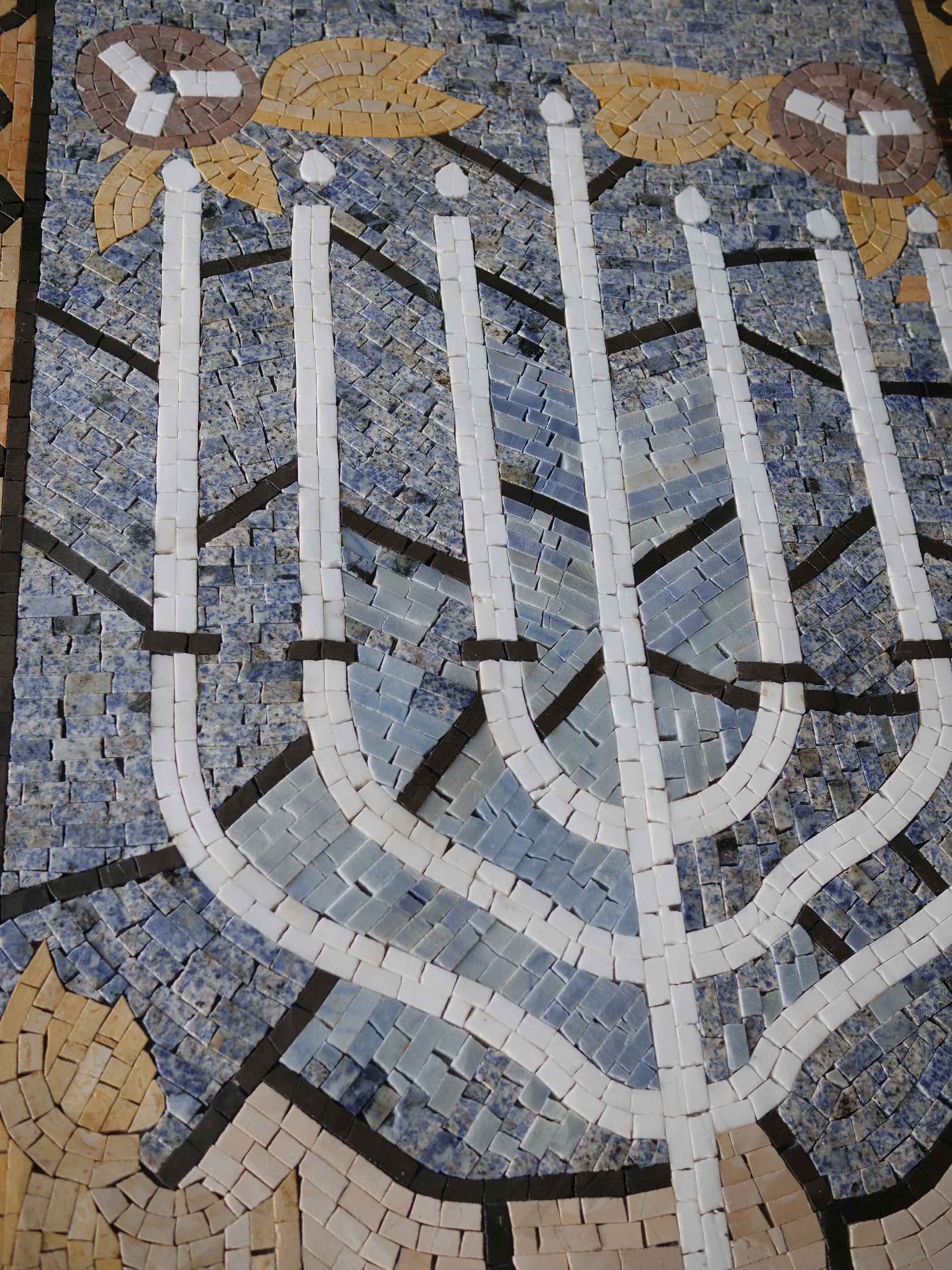 The Menorah Mosaic Jewish Symbol - Image 2