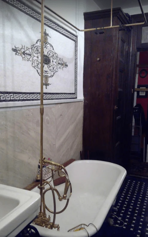 Ornate Pattern - Marble Mosaic Floor Wall Table Top - Mesh Backing - Image 3