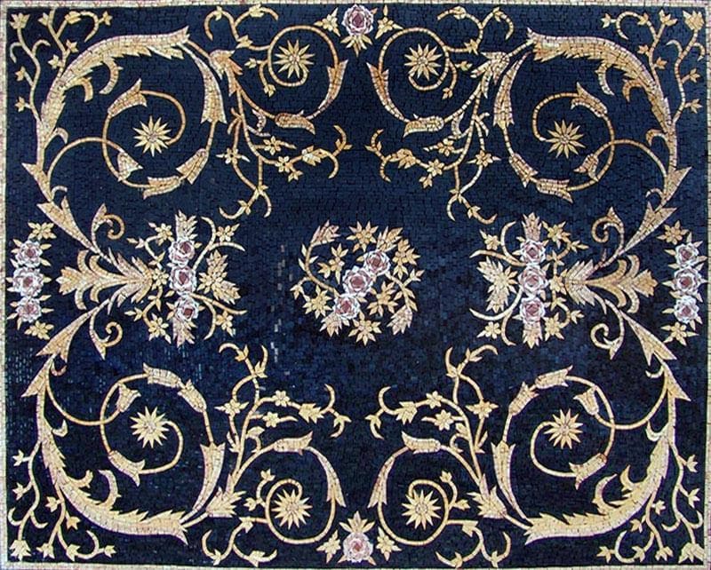 Flower Carpet Mosaic