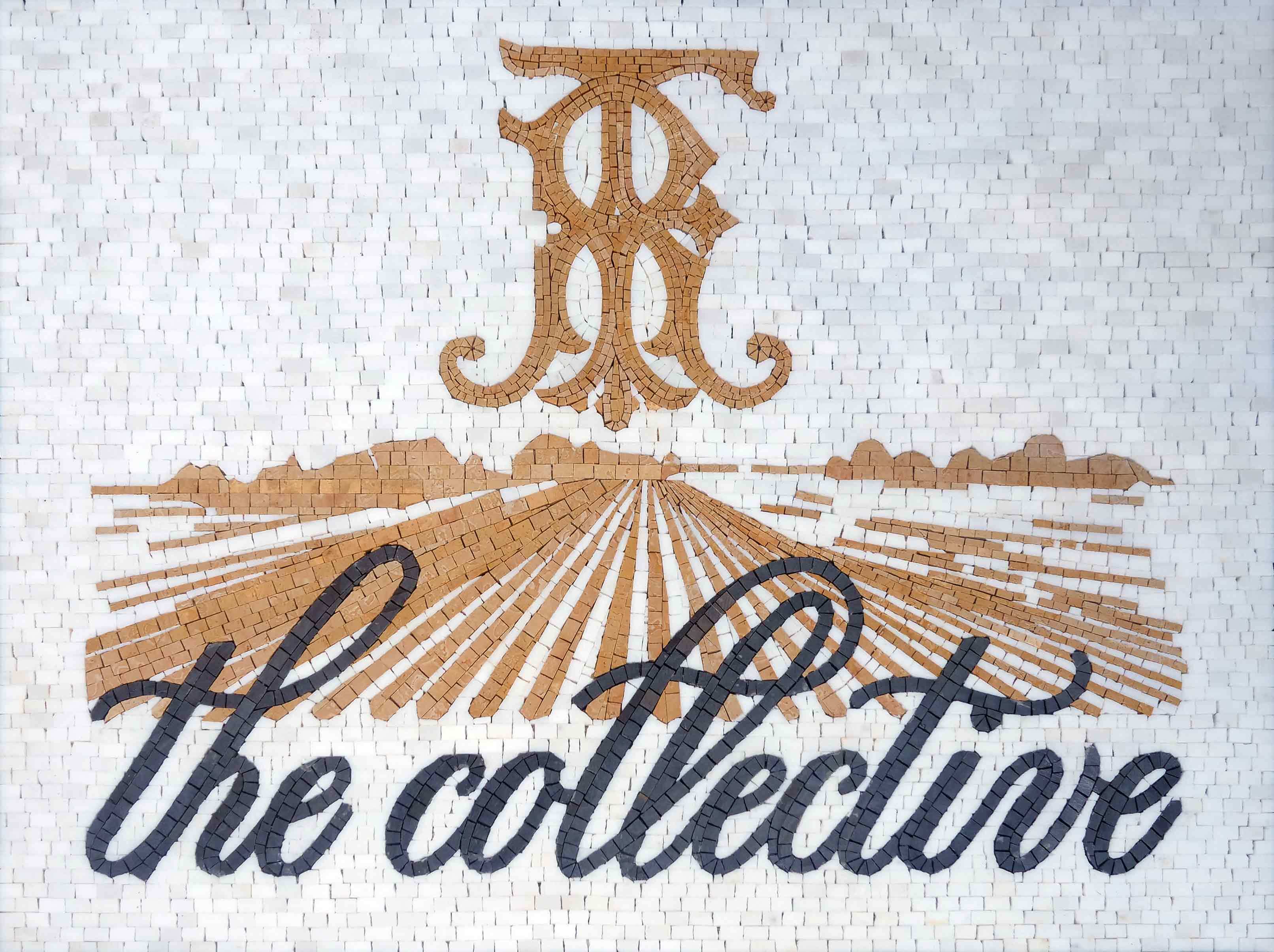 The Collective Script - Home Renovations Mosaic Landscape Art With - Mesh Backing