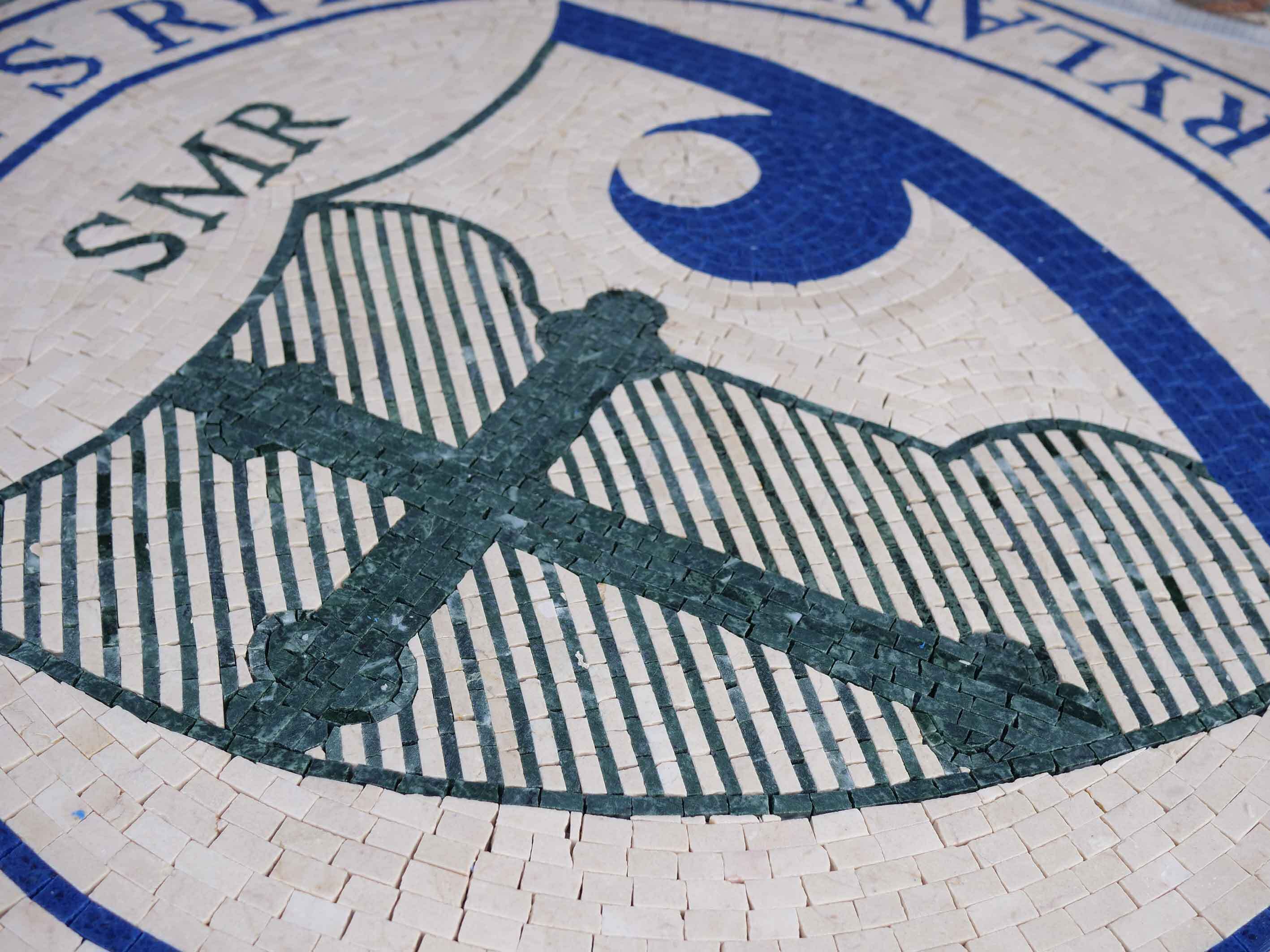 Mary Ryken Logo - Impressionist Mosaic Luxury Handcrafted Natural Stone Art - Mesh Backing - Image 2