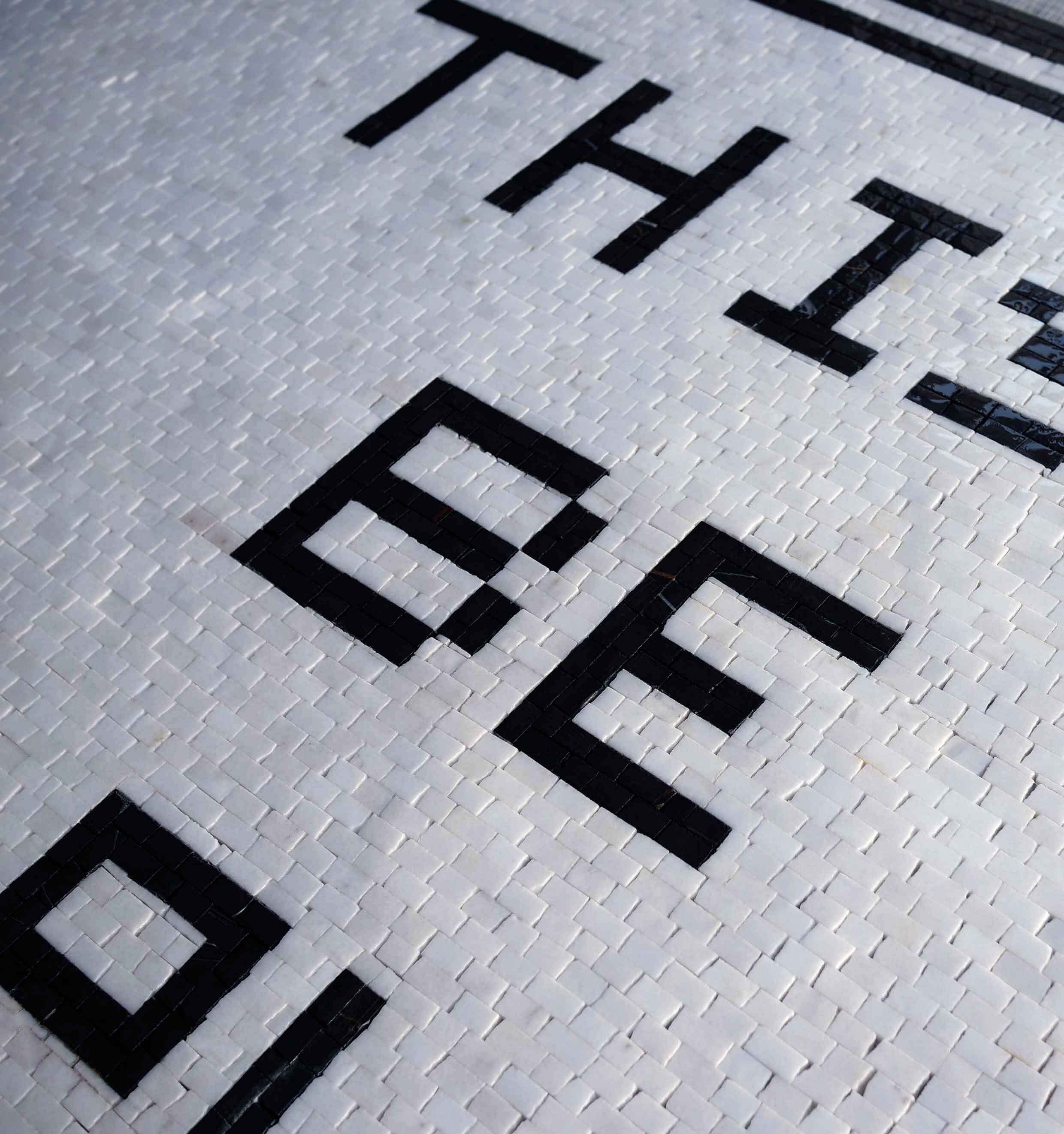 Geometric Art Place - Marble Mosaic Decoration This Must The - Mesh Backing - Image 2